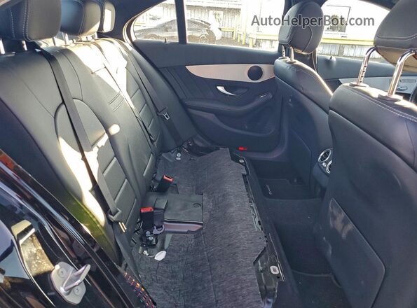W1KWF8DBXMR636161 2021 MERCEDES-BENZ C Black Vista de los asientos traseros