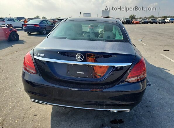 W1KWF8DBXMR643644 2021 MERCEDES-BENZ C Blue Вид ззаду