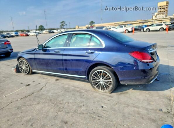W1KWF8DBXMR643644 2021 MERCEDES-BENZ C Blue Задня ліва чверть