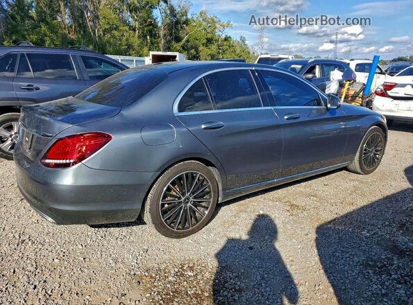 W1KWF8DBXMR646544 2021 MERCEDES-BENZ C Серый Задняя правая четверть