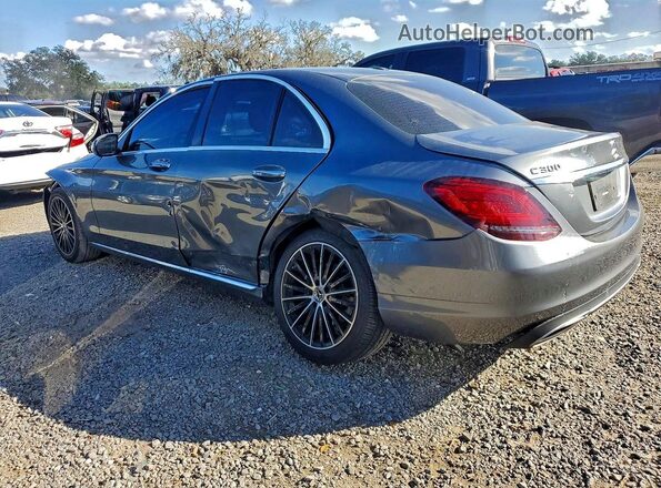 W1KWF8DBXMR646544 2021 MERCEDES-BENZ C Серый Задняя левая четверть