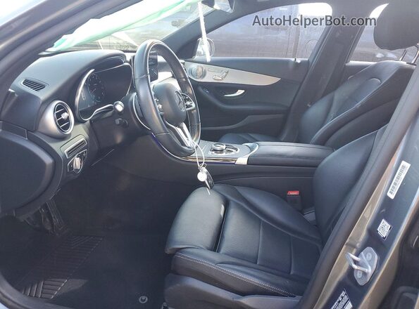 W1KWF8DBXMR646544 2021 MERCEDES-BENZ C Серый Вид салона спереди