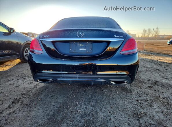 W1KWF8EB1MR631378 2021 MERCEDES-BENZ C Черный Вид сзади