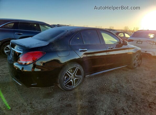 W1KWF8EB1MR631378 2021 MERCEDES-BENZ C Черный Задняя правая четверть