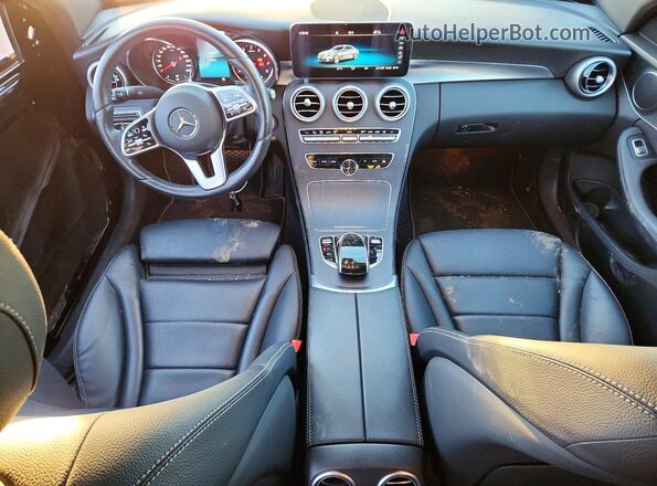 W1KWF8EB1MR631378 2021 MERCEDES-BENZ C Черный Вид панели приборов