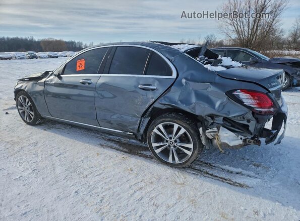 W1KWF8EB1MR641375 2021 MERCEDES-BENZ C Gray Trasero izquierdo