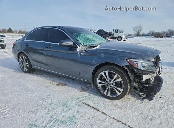 W1KWF8EB1MR641375 2021 MERCEDES-BENZ C Gray Delantero derecho