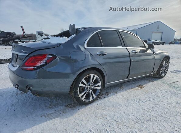 W1KWF8EB1MR641375 2021 MERCEDES-BENZ C Gray Trasero derecho