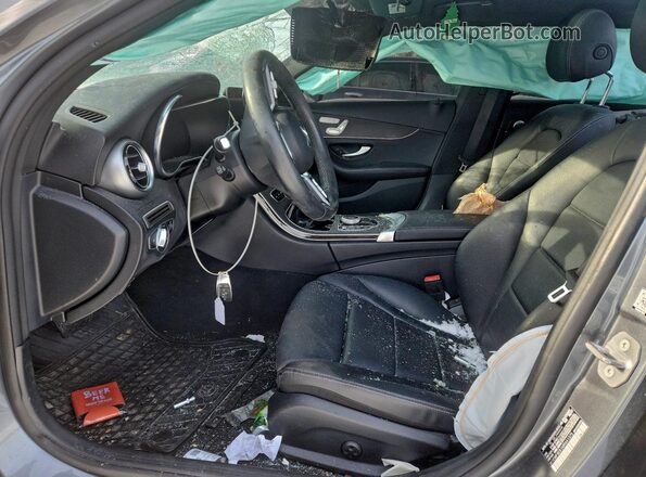 W1KWF8EB1MR641375 2021 MERCEDES-BENZ C Gray Vista interior delantera