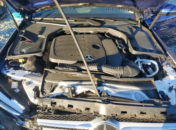 W1KWF8EB4MR615465 2021 MERCEDES-BENZ C Синий Вид задней части салона