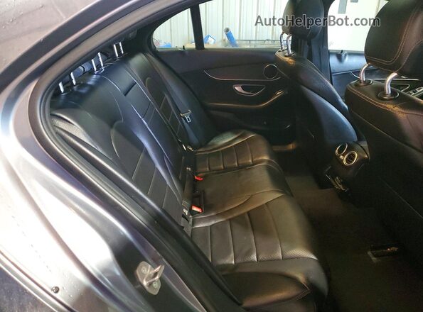 W1KWF8EB6LR602652 2020 MERCEDES-BENZ C Gray Rear seats view