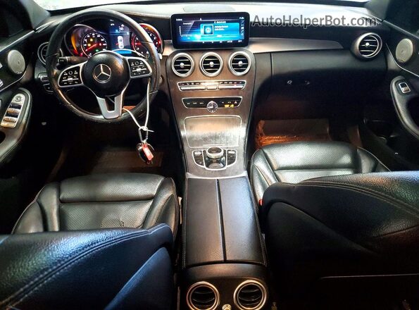 W1KWF8EB6LR602652 2020 MERCEDES-BENZ C Gray Dashboard view