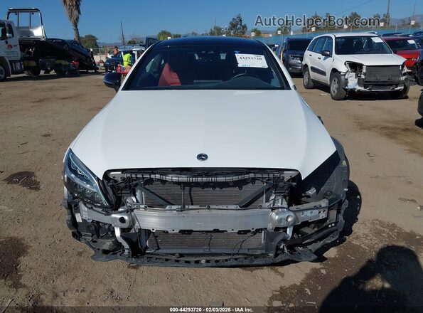 W1KWJ8EB2PG117697 2023 MERCEDES-BENZ C-CLASS White Instrument cluster view