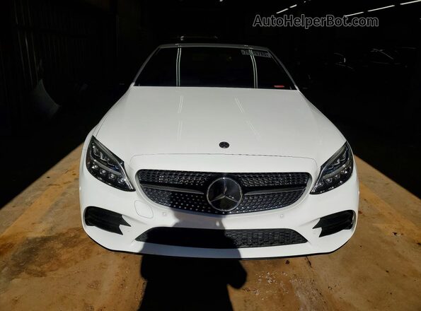 W1KWK8DB7MG101540 2021 MERCEDES-BENZ C White Դիմացի տեսք