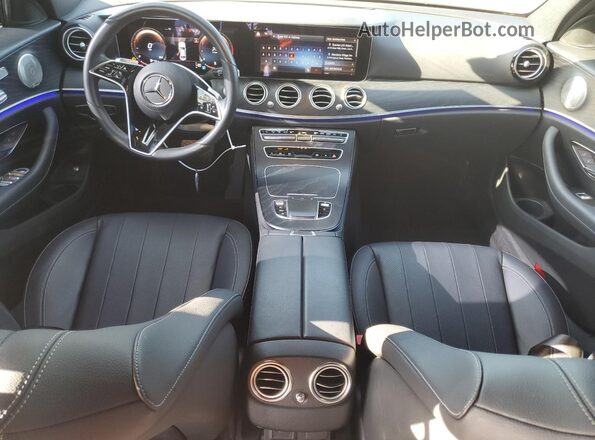 W1KZF8DB0NB096018 2022 MERCEDES-BENZ E Black Widok deski rozdzielczej
