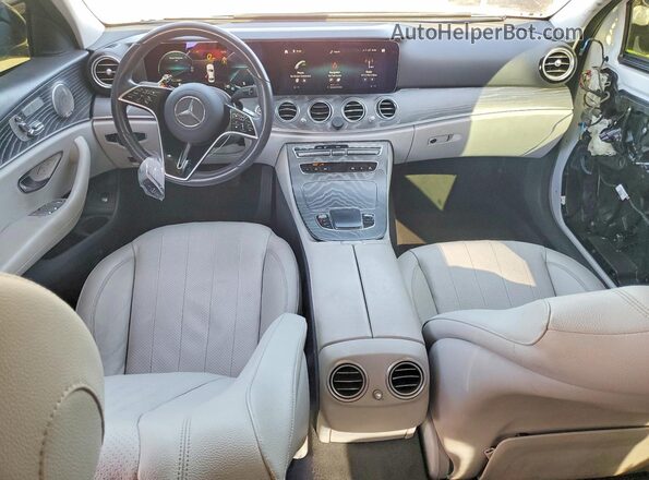 W1KZF8DB1MA935078 2021 MERCEDES-BENZ E White Вид панелі приладів