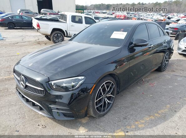 W1KZF8DB3PB184158 2023 MERCEDES-BENZ E-CLASS Black წინა მარცხენა ხედი სამი მეოთხედიდან