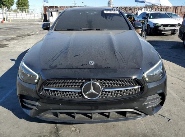 W1KZF8DB5NB026711 2022 MERCEDES-BENZ E Black Դիմացի տեսք