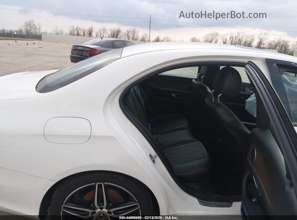W1KZF8DB6LA811080 2020 MERCEDES-BENZ E-CLASS White Widok naklejki z numerem VIN