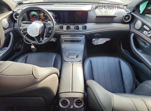 W1KZF8DB6NB025325 2022 MERCEDES-BENZ E Black Вид панелі приладів
