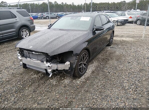 W1KZF8DB7MA925798 2021 MERCEDES-BENZ E-CLASS Black Առջևի ձախ երեք քառորդ տեսարան
