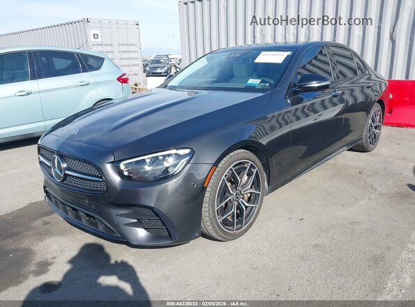 W1KZF8DB7MA946473 2021 MERCEDES-BENZ E-CLASS Gray წინა მარცხენა ხედი სამი მეოთხედიდან