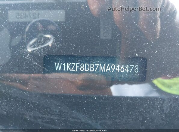 W1KZF8DB7MA946473 2021 MERCEDES-BENZ E-CLASS Gray ძრავის განყოფილების ხედი
