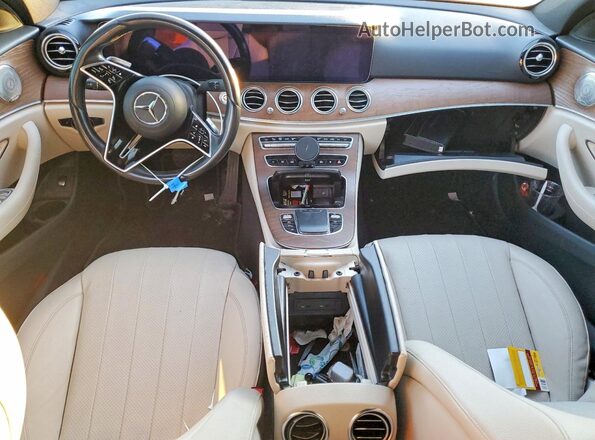 W1KZF8DB7MA960101 2021 MERCEDES-BENZ E White Widok deski rozdzielczej