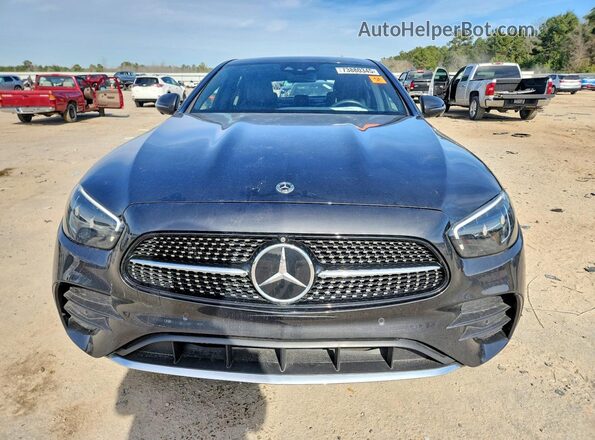 W1KZF8DB8NB056527 2022 MERCEDES-BENZ E Black Front view
