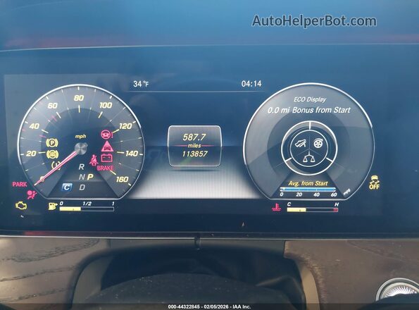 W1KZF8EB6LA802510 2020 MERCEDES-BENZ E-CLASS Черный 