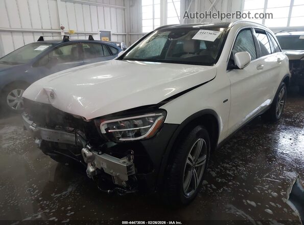 W1N0G5DB4LF816871 2020 MERCEDES-BENZ GLC 350E White წინა მარცხენა ხედი სამი მეოთხედიდან