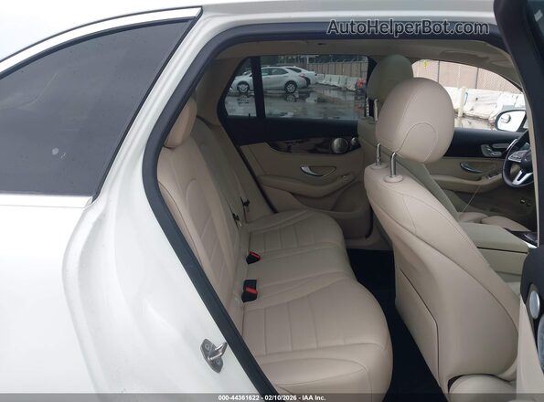 W1N0G5DB6LF776373 2020 MERCEDES-BENZ GLC 350E White VIN კოდის სტიკერის ხედი