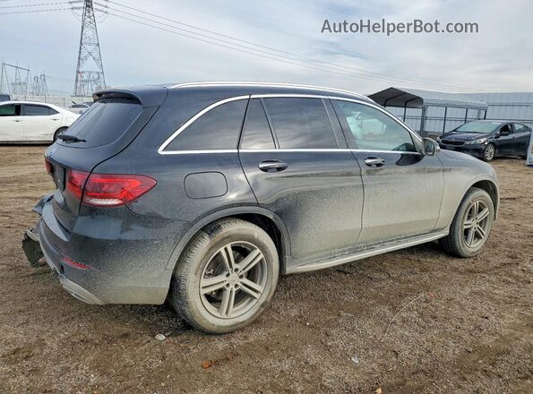 W1N0G8DB0NV328575 2022 MERCEDES-BENZ GLC-CLASS Черный Задняя правая четверть