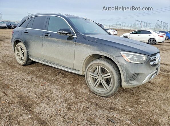 W1N0G8DB0NV328575 2022 MERCEDES-BENZ GLC-CLASS Черный Передняя правая четверть