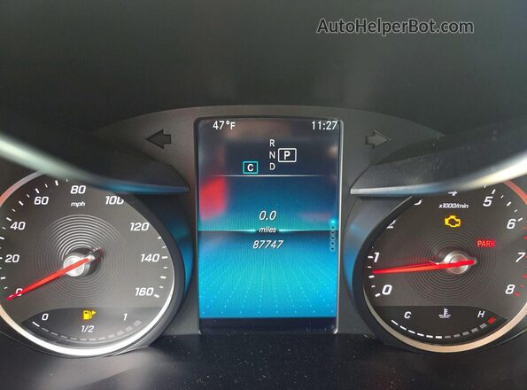 W1N0G8DB1MF903565 2021 MERCEDES-BENZ GLC-CLASS Gray Widok deski rozdzielczej