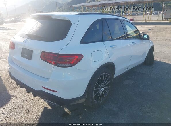 W1N0G8DB1MV312822 2021 MERCEDES-BENZ GLC 300 White Trasero derecho