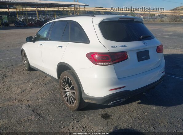 W1N0G8DB1MV312822 2021 MERCEDES-BENZ GLC 300 White Trasero izquierdo