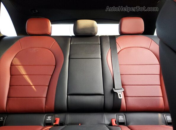 W1N0G8DB2LF812593 2020 MERCEDES-BENZ GLC-CLASS Black Rear seats view
