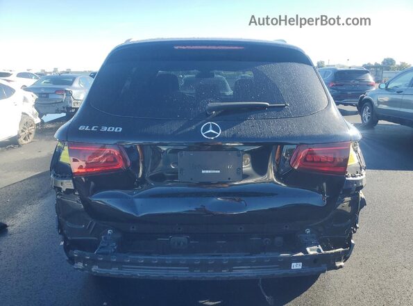 W1N0G8DB4MV306545 2021 MERCEDES-BENZ GLC-CLASS Black Вид ззаду
