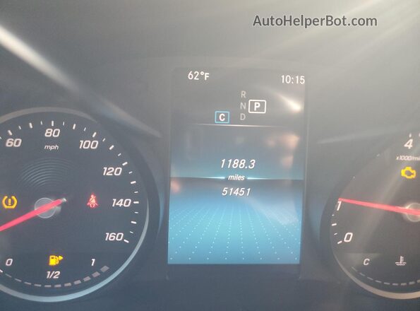 W1N0G8DB4MV306545 2021 MERCEDES-BENZ GLC-CLASS Black Вид щитка приладів