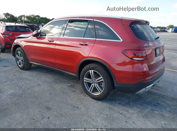 W1N0G8DB4NV327199 2022 MERCEDES-BENZ GLC 300 Red Հետևի ձախ