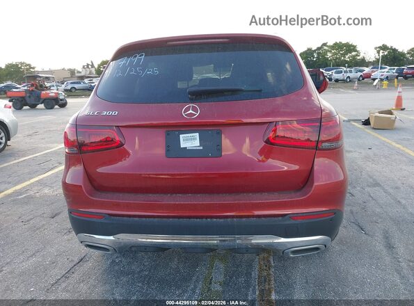 W1N0G8DB4NV327199 2022 MERCEDES-BENZ GLC 300 Red 