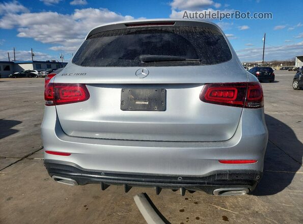 W1N0G8DB5MF963493 2021 MERCEDES-BENZ GLC-CLASS Silver უკანა ხედი