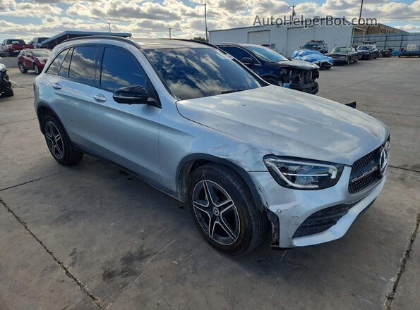 W1N0G8DB5MF963493 2021 MERCEDES-BENZ GLC-CLASS Silver წინა მარჯვენა