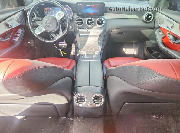 W1N0G8DB5MF963493 2021 MERCEDES-BENZ GLC-CLASS Silver წინა პანელის ხედი