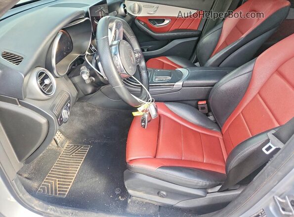 W1N0G8DB5MF963493 2021 MERCEDES-BENZ GLC-CLASS Silver წინა სალონის ხედი