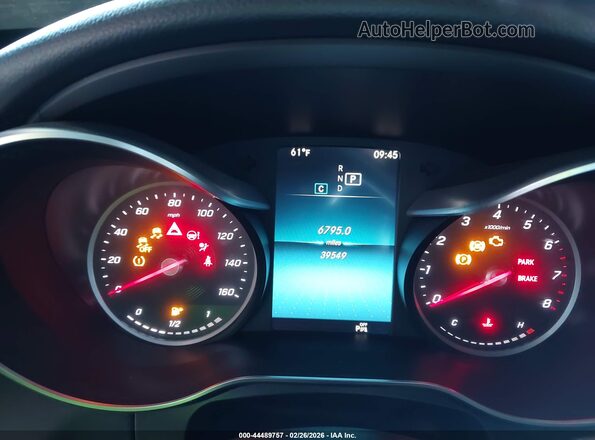 W1N0G8DB7MF907877 2021 MERCEDES-BENZ GLC 300 White უკანა სავარძლების ხედი
