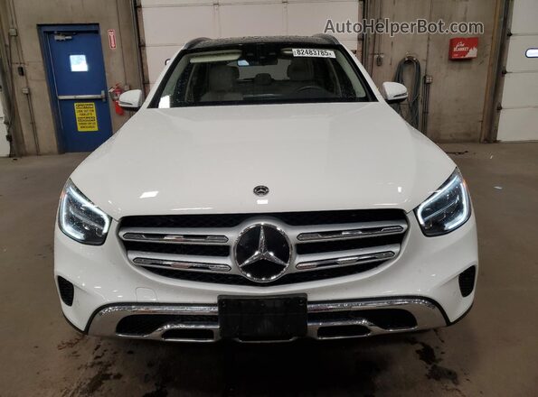 W1N0G8EB1MF890105 2021 MERCEDES-BENZ GLC-CLASS White Դիմացի տեսք