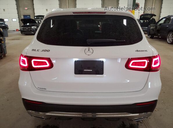 W1N0G8EB1MF890105 2021 MERCEDES-BENZ GLC-CLASS White Հետևի տեսք