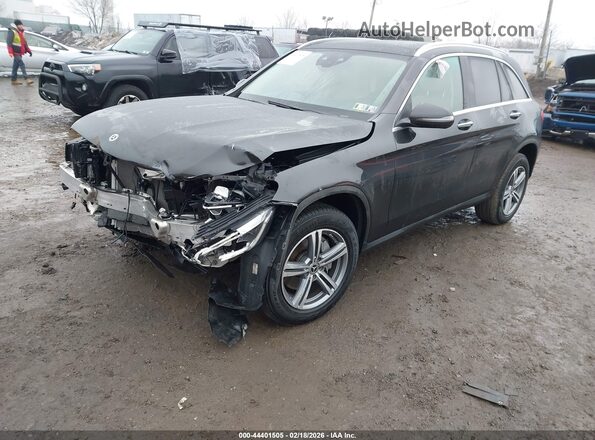 W1N0G8EB2MF977592 2021 MERCEDES-BENZ GLC 300 Серый Передняя левая четверть
